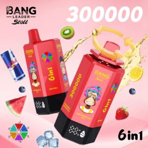Bang Leader Stoll 300K 6-in-1 使い捨て電子タバコ