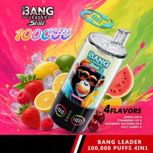 Bang Leader Stoll 4-in-1 100000 Puffs Disposable Vape - Mojito, Monster Mango, Lady Killer, Pink Lemonade